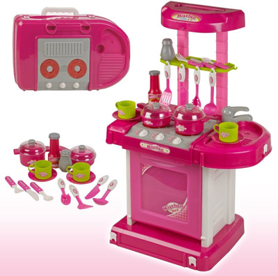 

Miss & Chief Kitchen set with Light and music, without basket.