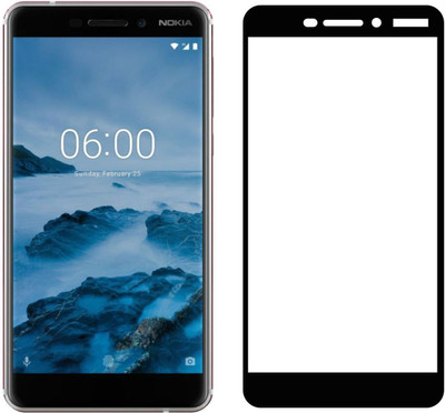 CASE CREATION Edge To Edge Tempered Glass for Nokia 6.1 (2018) 5.50-inch(Pack of 1)