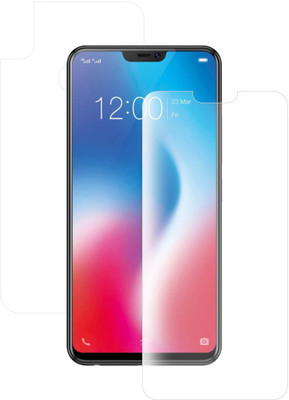 Case Creation Front and Back Screen Guard for Vivo V9(Pack of 2)