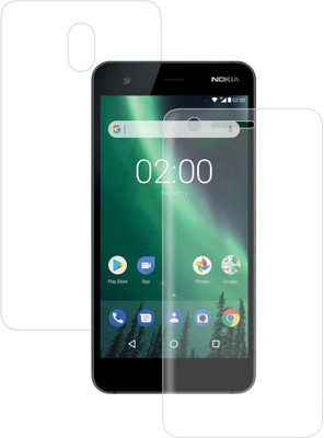 CASE CREATION Front and Back Screen Guard for Nokia 3(Pack of 2)