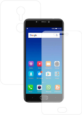 CASE CREATION Front and Back Screen Guard for GioneeA1 2017(Pack of 2)