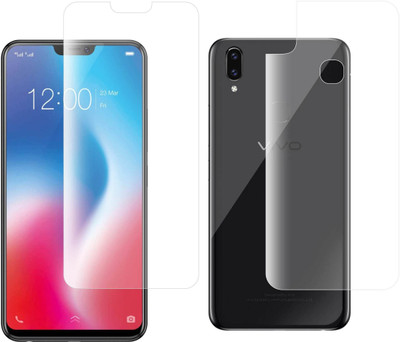 CASE CREATION Front and Back Screen Guard for Vivo V9(Pack of 2)
