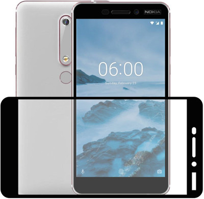 CASE CREATION Tempered Glass Guard for Nokia 6.1(Pack of 1)