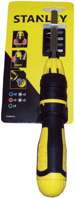 

Stanley STHT68010-8 Combination Screwdriver Set(Pack of 11), Yellow;black