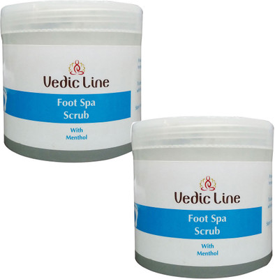 

Vedic Line Foot Spa Scrub Pack of 2 Scrub(100 ml)