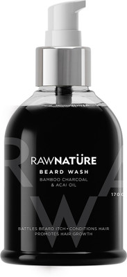 

RawNature Beard Wash Bamboo Charcoal & Acai Oil(170 ml)