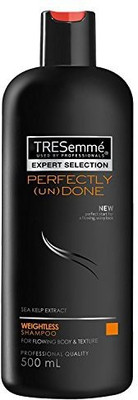 tresemme Perfectly Undone Weightless Silicone-Free Shampoo - 500 ml(500 ml)