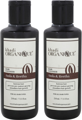 

Khadi Organique Amla & Reetha Shampoo(420 ml)