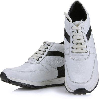 

Elevato Height Increasing Sneakers - 3 Inches Walking Shoes For Men(White, Black