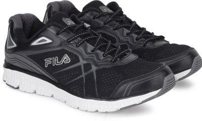

Fila MEMORY PANORAMA Running Shoes For Men(Black, White, Blk/c roc/wht
