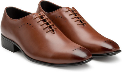 

Escaro Men's Formal Lace Up For Men(Tan