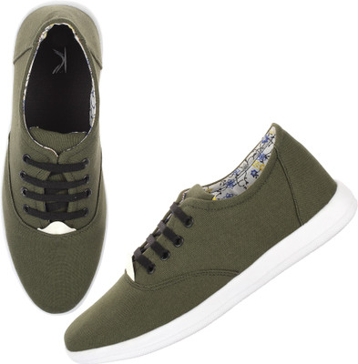 

Kzaara Casuals For Men(Green, Natural