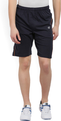 20 OFF on Macroman M Series Solid Men Dark Blue Sports Shorts on Flipkart PaisaWapas