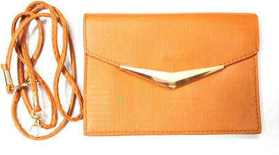 

Generic Girls Brown Leatherette Sling Bag