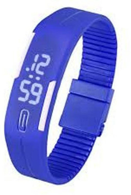

Ismart Ismart Blue Led Digital Watch For Boys & Girls (Ismart00044) BLUE Smartwatch(Blue Strap All)
