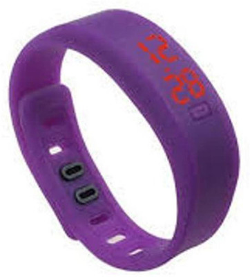 

Ismart Ismart Purple Led Digital Watch For Boys & Girls (Ismart00046) PURPLE Smartwatch(Purple Strap ALL)