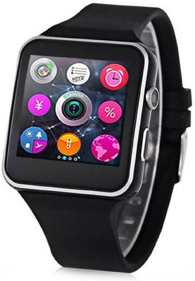 

Techno Frost X6 Smart Watch Smartwatch(Black Strap Free Size)
