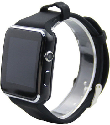 

Techno Frost X6 Smart Watch Smartwatch(Black Strap Free Size)