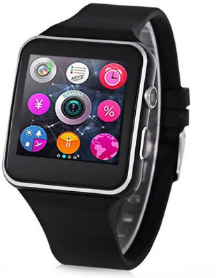 

KUKSHYA X6 Digital Smart Watch Smartwatch(Black Strap Free Size)