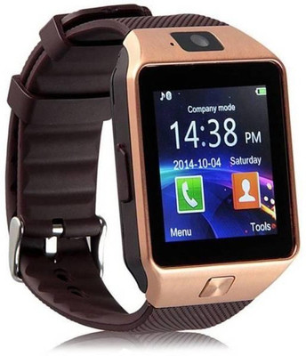 

Arwal DZ09 golden/silver/B;ack Smartwatch(Black Strap 3)