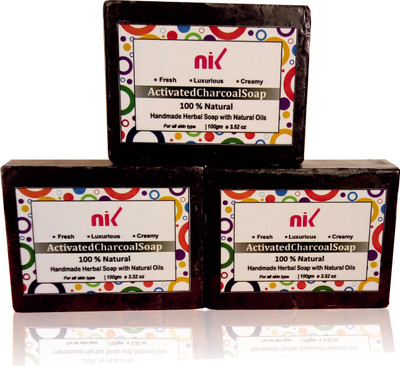 

Nik Activated Charcoal pack of 3(300 g)
