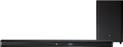 

JBL JBL Bar 21 300 W Bluetooth Soundbar (Black, 2.1 Channel) 300 W Bluetooth Soundbar(Black, 2.1 Channel)