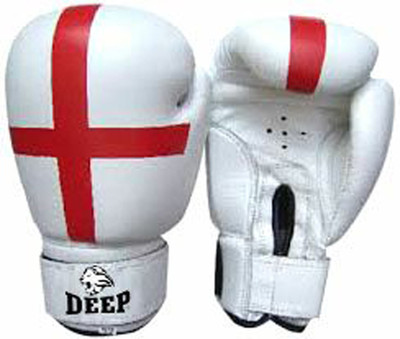 

Deep PSBG03 Boxing Gloves (Free Size, White)