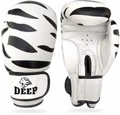 

Deep PSBG01 Boxing Gloves (Free Size, White, Black)