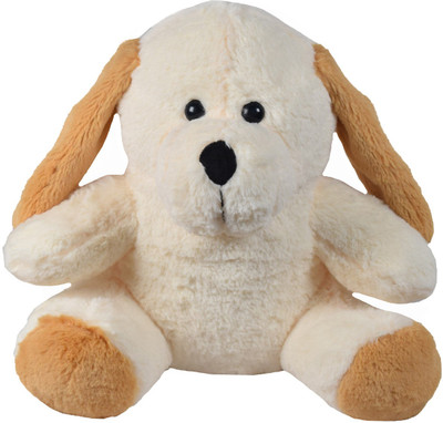 

Ultra Furry Dog Soft Toy - 13 inch(Cream)