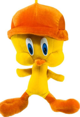 

VAISHNO soft cute loveable adoreable cartoon characters Twitty doll (best for someone special) - 35 cm(Yellow)