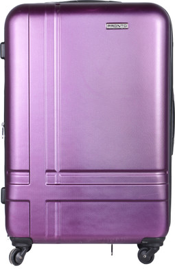 

Pronto Geneva Spinner Hard Trolley 78 cm (Wine) Check-in Luggage - 31 inch(Purple)