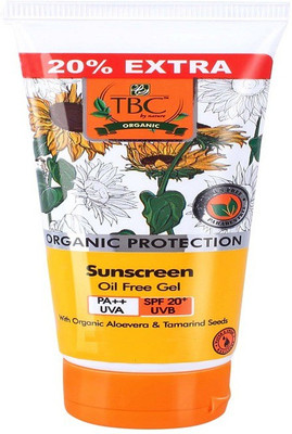 

TBC ORGANIC PROTECTION SUNSCREEN OIL FREE GEL SUNSCREEN SPF20 - SPF 20+(100 ml)