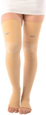 

Vissco Anti Embolism Stockings- For Deep Vein Thrombosis (DVT) Knee, Calf & Thigh Support (, Beige