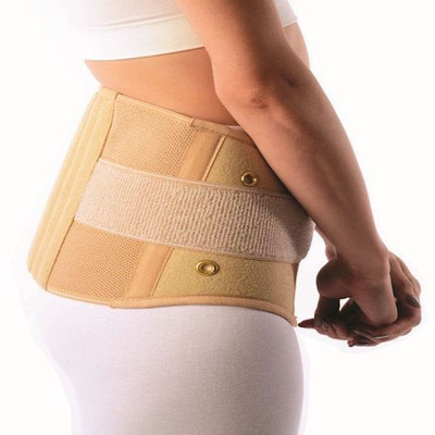 

Vissco Sacro Lumber Belt with Double Strapping Back & Abdomen Support(Beige