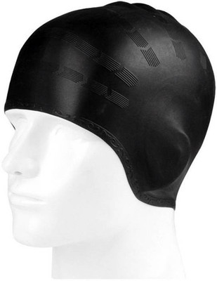 

Tahiro Black Swimming Cap Swimming Cap(Black, Pack of 1)