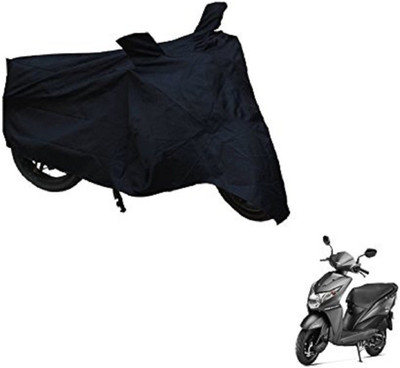 DD Enterprises Two Wheeler Cover for Piaggio(Vespa, Black)
