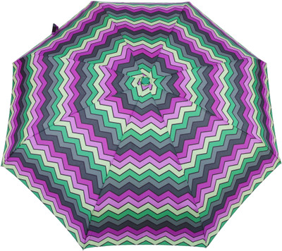 

FabSeasons 5 fold Green Digital Printed Small Compact Manual Umbrella which fits in your Handbag for women Umbrella(Multicolor)