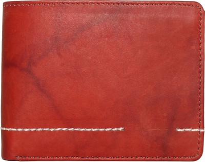 

Wildmount Boys Red Genuine Leather Wallet(3 Card Slots)