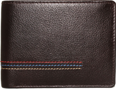 

Wildmount Men Brown Genuine Leather Wallet(6 Card Slots)