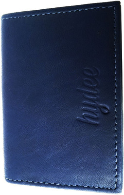 

Hydee Men Blue Genuine Leather Card Holder(4 Card Slots), Blu-01