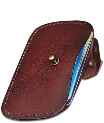 

Tinera Trends Men Brown Genuine Leather Card Holder