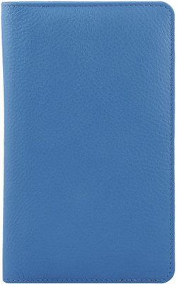 

Leatherworld Men Blue Genuine Leather Document Holder(3 Card Slots)