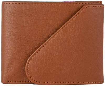 

Quetzal Men Tan Genuine Leather Wallet(5 Card Slots)
