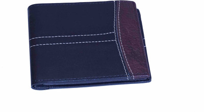 

APF COLLECTION Men Blue Genuine Leather Wallet(15 Card Slots), Black
