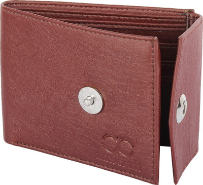 

Amicraft Men Brown Artificial Leather Wallet(8 Card Slots)