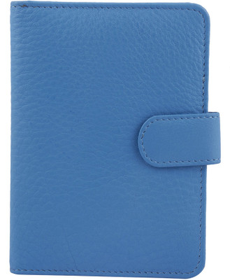 

Leatherworld Men Blue Genuine Leather Document Holder(3 Card Slots)