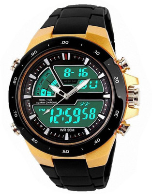 

Oxhox Iron Man Ox Skm Sport Dual Display Watch - For Men