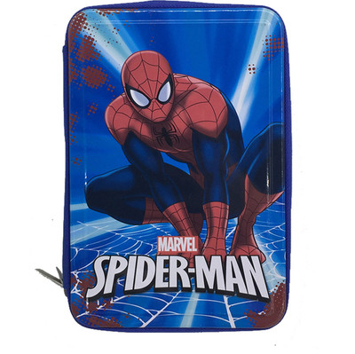 

Funcart Blue Spiderman theme two side zipper pencil box
