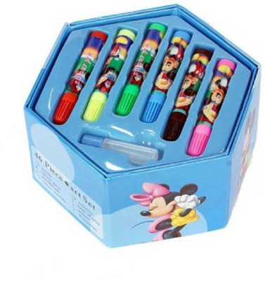 

KIDLAND 46 Pieces Micky Mouse Art & Craft Colour Kit