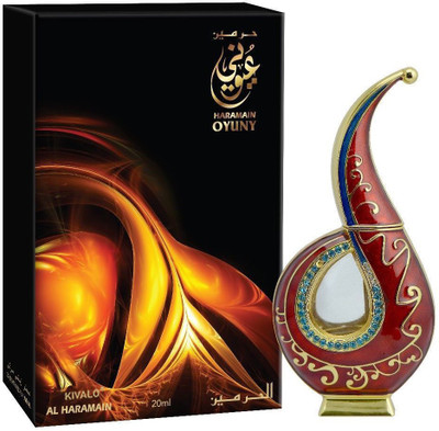 

Kivalo Ⓡ Pure Original Haramain Oyuny Fragrance Perfume Oil (Attar) with Rose, Patchouli - 20 ml Floral Attar(Rose)